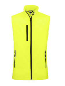 Rerry | Softshell publicitaire pour homme Jaune Fluo