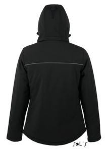 Rock | Softshell personnalisé pour femme Noir 2
