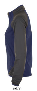 Rollings Women | Softshell personnalisé pour femme Marine Gris 2