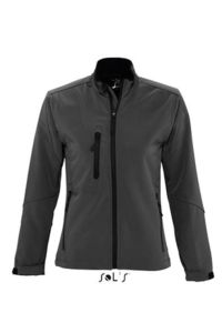 Roxy | Softshell publicitaire pour femme Anthracite