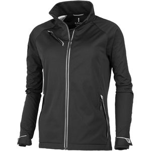 Kaputar | Softshell Sport publicitaire pour femme Noir