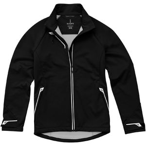 Kaputar | Softshell Sport publicitaire pour femme Noir 2