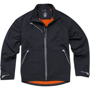 Kaputar | Softshell Sport publicitaire pour homme Storm grey 3