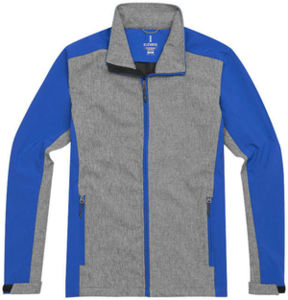 Vesper | Softshell Sport personnalisé pour homme Bleu Charbon 2