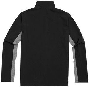 Vesper | Softshell Sport personnalisé pour homme Noir Charbon 1