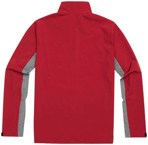 Vesper | Softshell Sport personnalisé pour homme Rouge Charbon 1