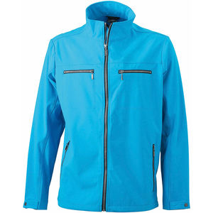Tyda | Softshell publicitaire pour homme Turquoise