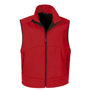 Zyga | Softshell publicitaire pour homme Rouge 1