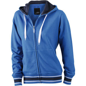 Sweat Shirt personnalisable uni à capuche Femme Royal Marine