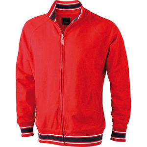Sweat Shirt personnalisé uni homme Rouge Marine