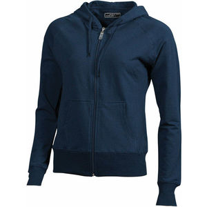 Sweat Shirt publicitaire uni à capuche Femme Pétrole