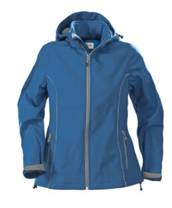 Veste à personnaliser softshell femme Bleu Petrol