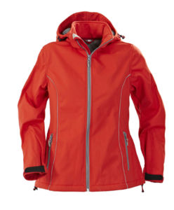 Veste à personnaliser softshell femme Rouge