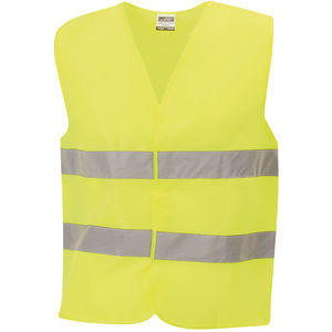 Booggi | Veste publicitaire unisexe Jaune Fluo