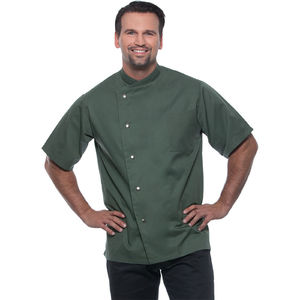 Veste de cuisinier  manches courtes - Gustav Olive