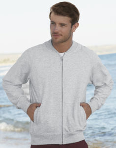 Dosibu | Veste publicitaire pour homme Gris chiné 2