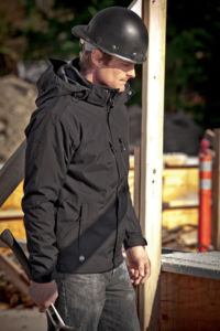 Durry | Veste publicitaire pour homme Noir 1