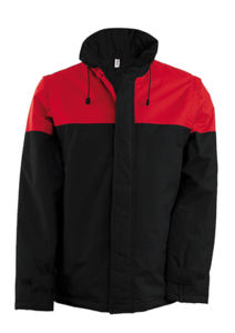 Factory | Veste publicitaire pour homme Noir Rouge