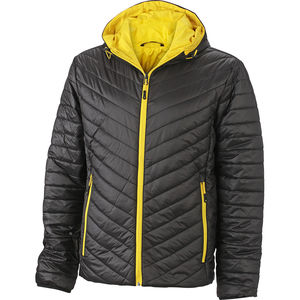 Foga | Veste publicitaire pour homme Noir