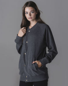 Gihupa | Veste publicitaire unisexe Charbon Gris mélangé 1