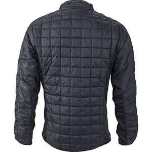 Haqu | Veste publicitaire pour homme Noir Argent 1