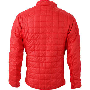 Haqu | Veste publicitaire pour homme Rouge clair Argent 1