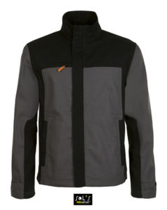 Impact Pro | Veste publicitaire pour homme Gris foncé Noir