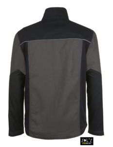 Impact Pro | Veste publicitaire pour homme Gris foncé Noir 1