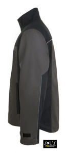 Impact Pro | Veste publicitaire pour homme Gris foncé Noir 2