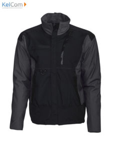 veste imperméable avec doublure de travail Charbon