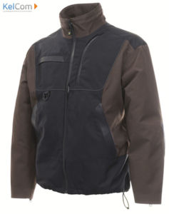 veste imperméable avec doublure de travail Marron