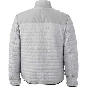 Jata | Veste publicitaire pour homme Argent Noir 1