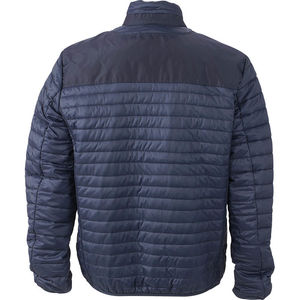 Jata | Veste publicitaire pour homme Marine Argent 1