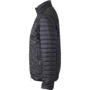 Jata | Veste publicitaire pour homme Noir Argent 3