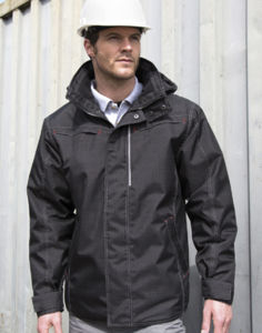 Jussino | Veste publicitaire pour homme Noir 3