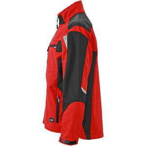 Kiroo | Veste personnalisée pour homme Rouge Noir 3