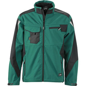 Kiroo | Veste personnalisée pour homme Vert foncé Noir