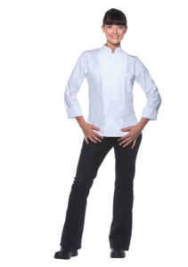 Lave | Veste publicitaire unisexe Blanc 2