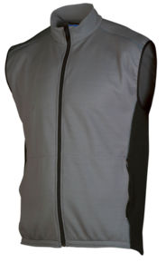 veste micro vétement professionnel Gris