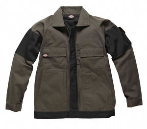 Myfo | Veste personnalisée pour homme Vert Olive Noir