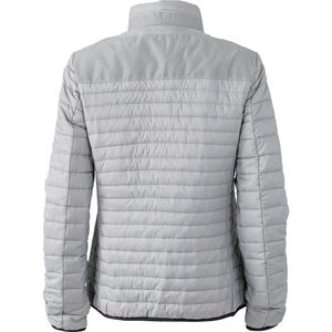 Nufy | Veste publicitaire pour femme Argent Noir 1