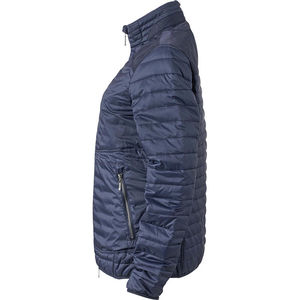 Nufy | Veste publicitaire pour femme Marine Argent 3