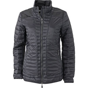 Nufy | Veste publicitaire pour femme Noir Argent