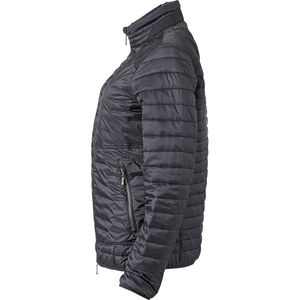 Nufy | Veste publicitaire pour femme Noir Argent 3