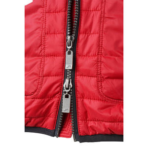 Nufy | Veste publicitaire pour femme Rouge indien Argent 5