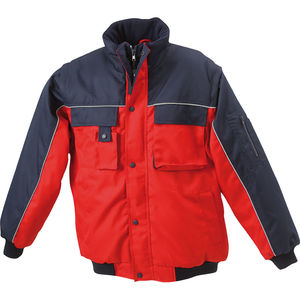 Nuva | Veste publicitaire pour homme Rouge Marine