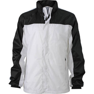 Paffy | Veste publicitaire pour homme Noir Blanc