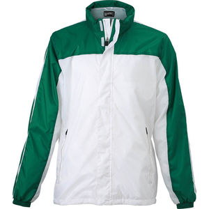 Paffy | Veste publicitaire pour homme Vert Blanc