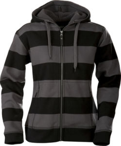 Veste personnalisable à capuche femme Anthracite Mélangé