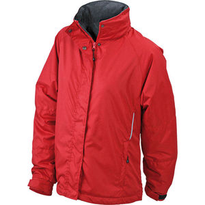 Veste personnalisable polaire à capuche femme Bourgogne